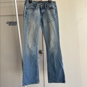Pre-Owned Vintage Hint Flare Jeans Size 0